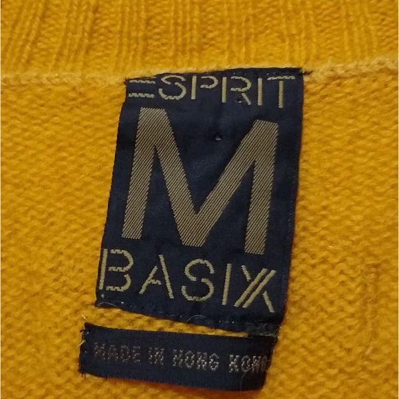 Vintage Esprit Basix V-neck Sweater - Picture 4 of 7
